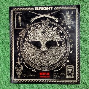 Bright 2017 Edgerton/Smith Alternative Design Netflix Promo Movie Poster GUC